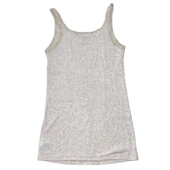 Beige Cotton Lace Tank Top by Old Navy in Small - Picture 2 of 6